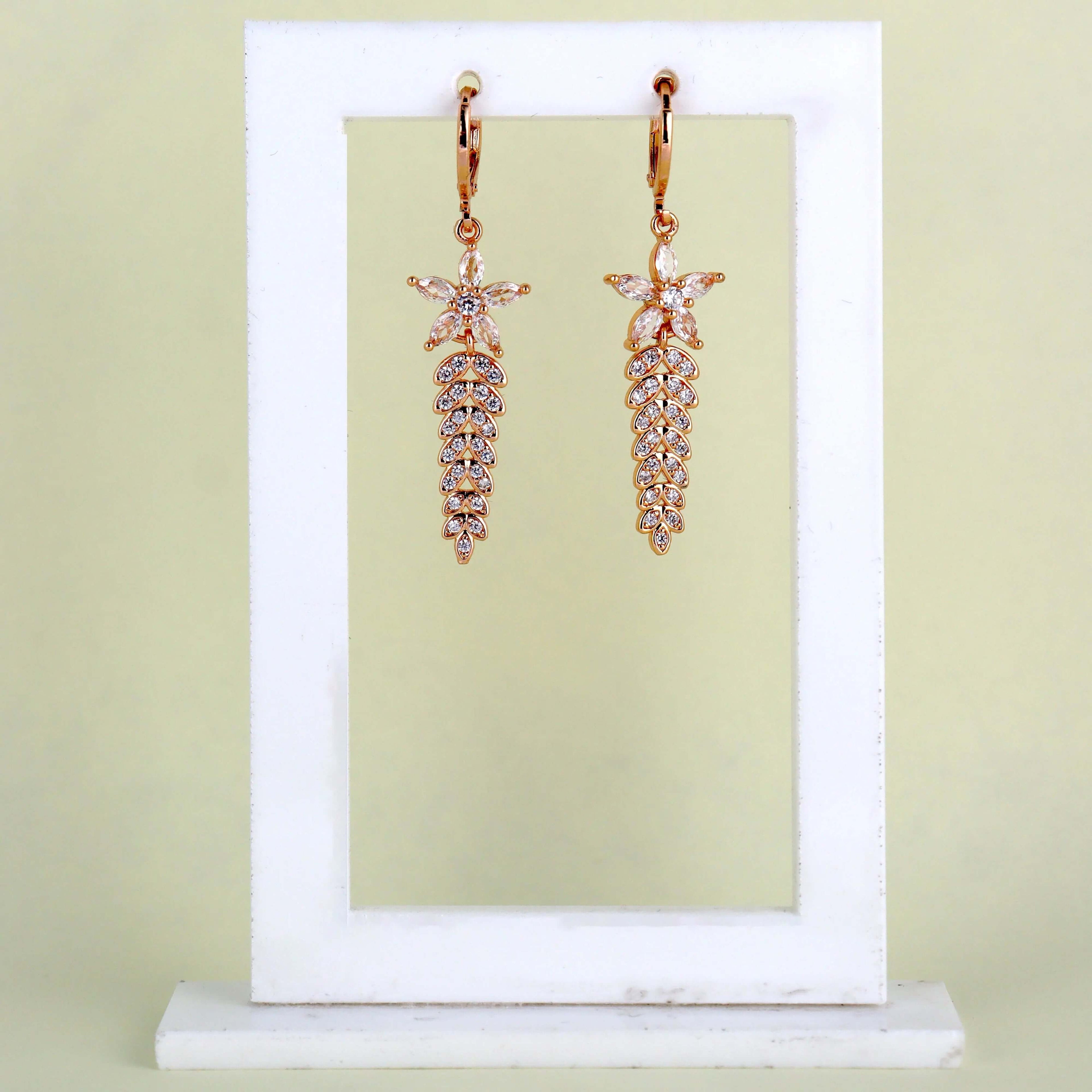 Stylish Diamond Earrings
