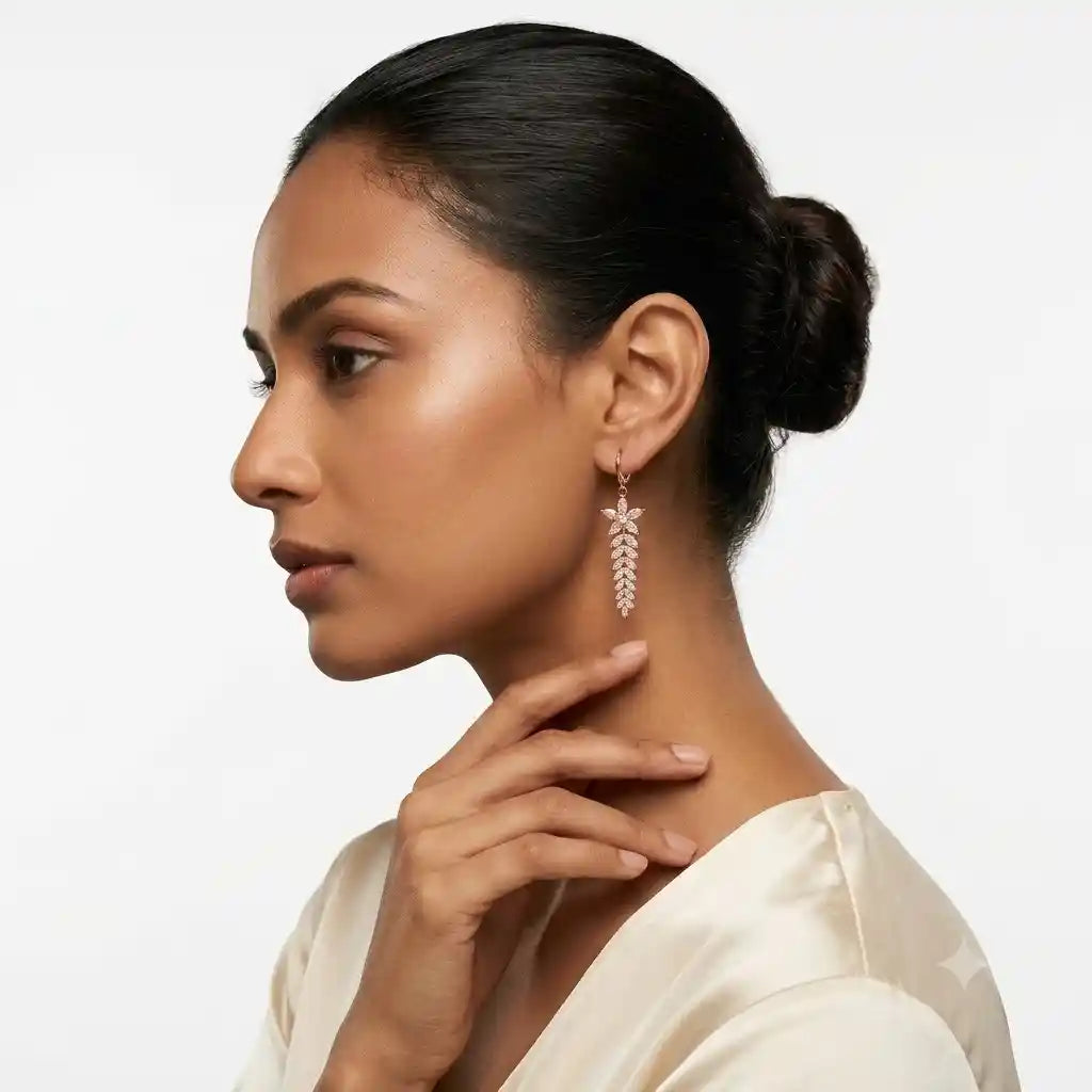 Luxury Floral Earrings