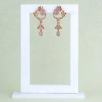 Floral Jhumka Earrings | Gold Floral Jhumkas for Women