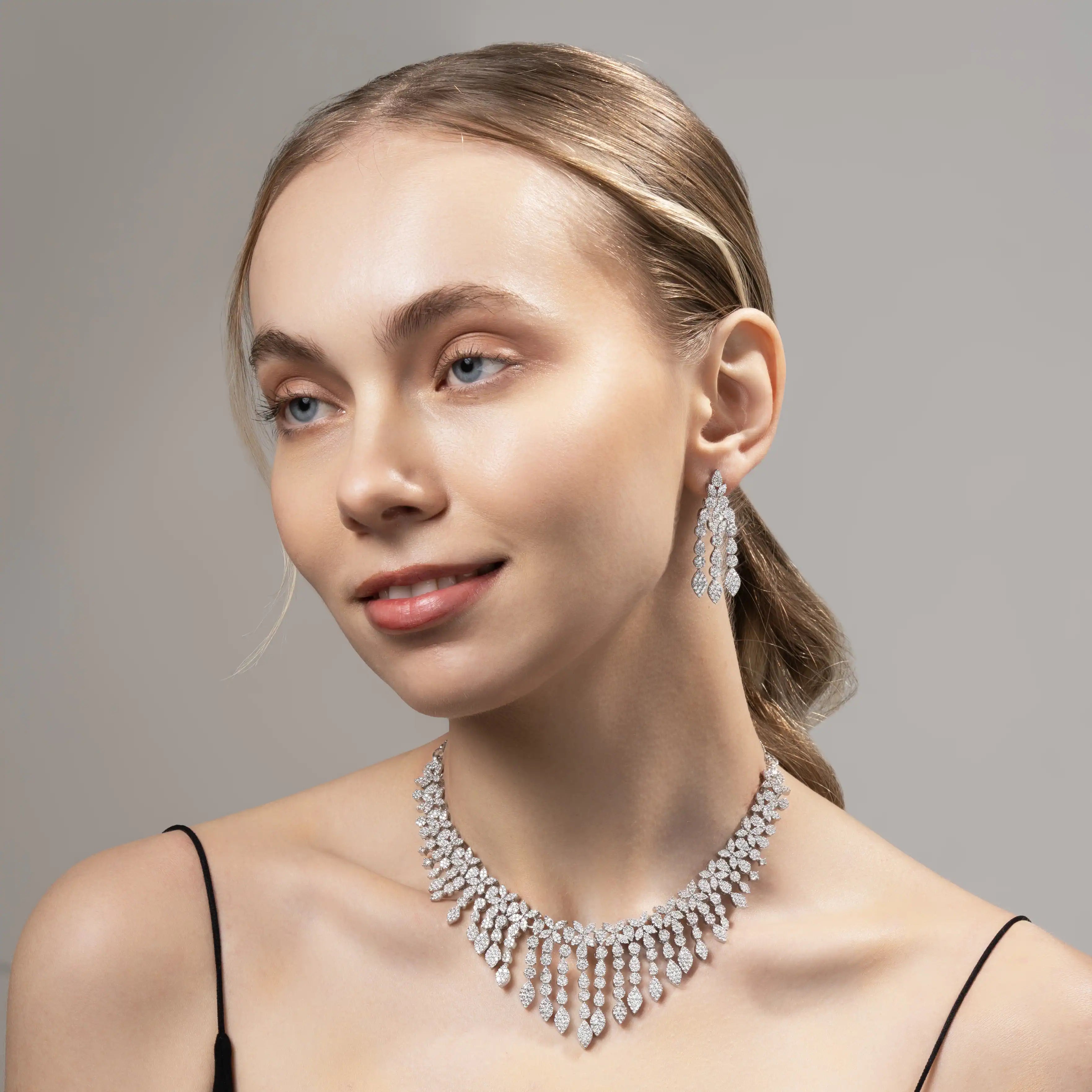 Crystal Necklace Set
