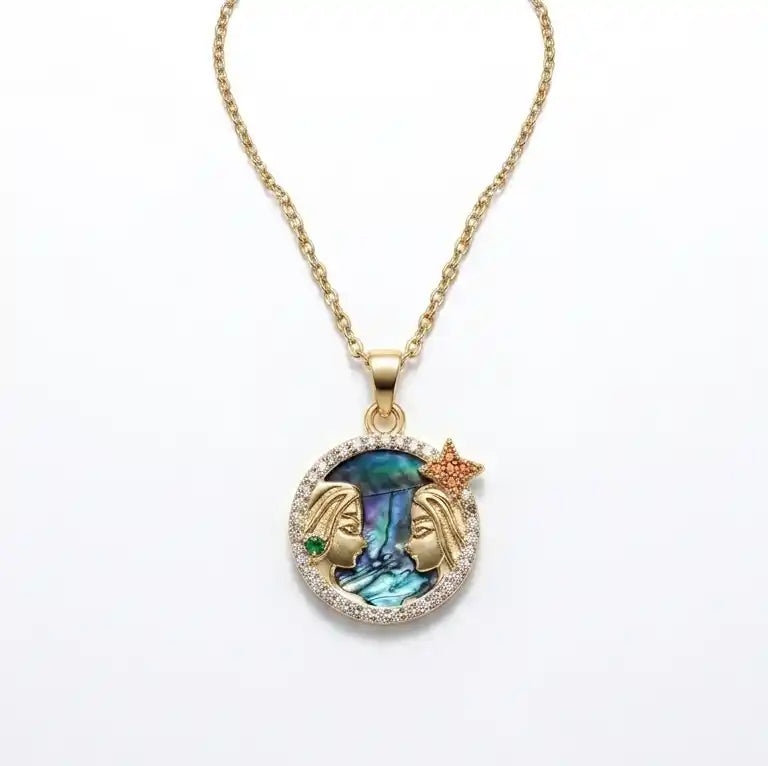 Gemini Jewelry Necklace