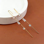 Sleek Gold Earrings