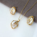 Leaf Necklace Set