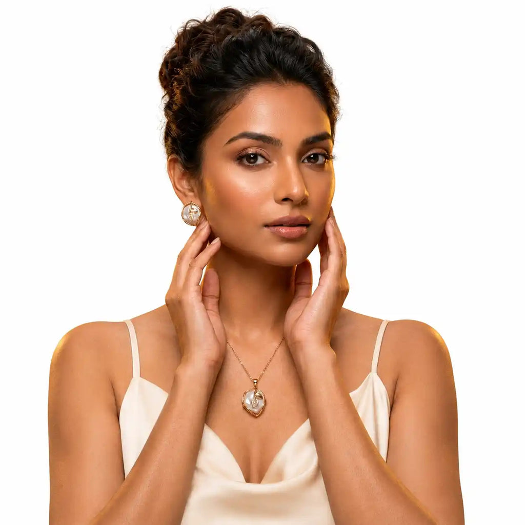 Pearl Leaf Set