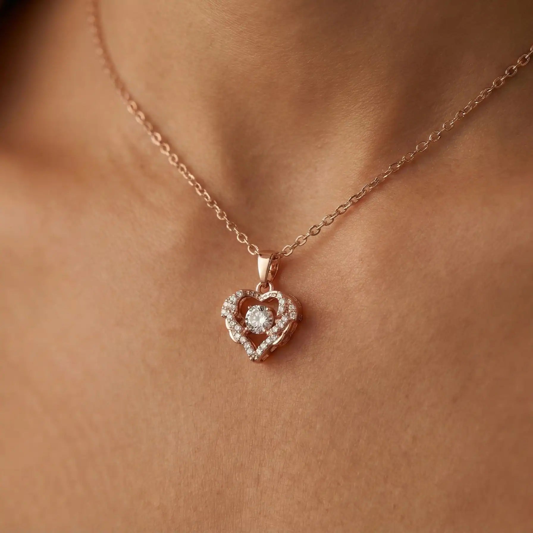Gold Heart Necklace