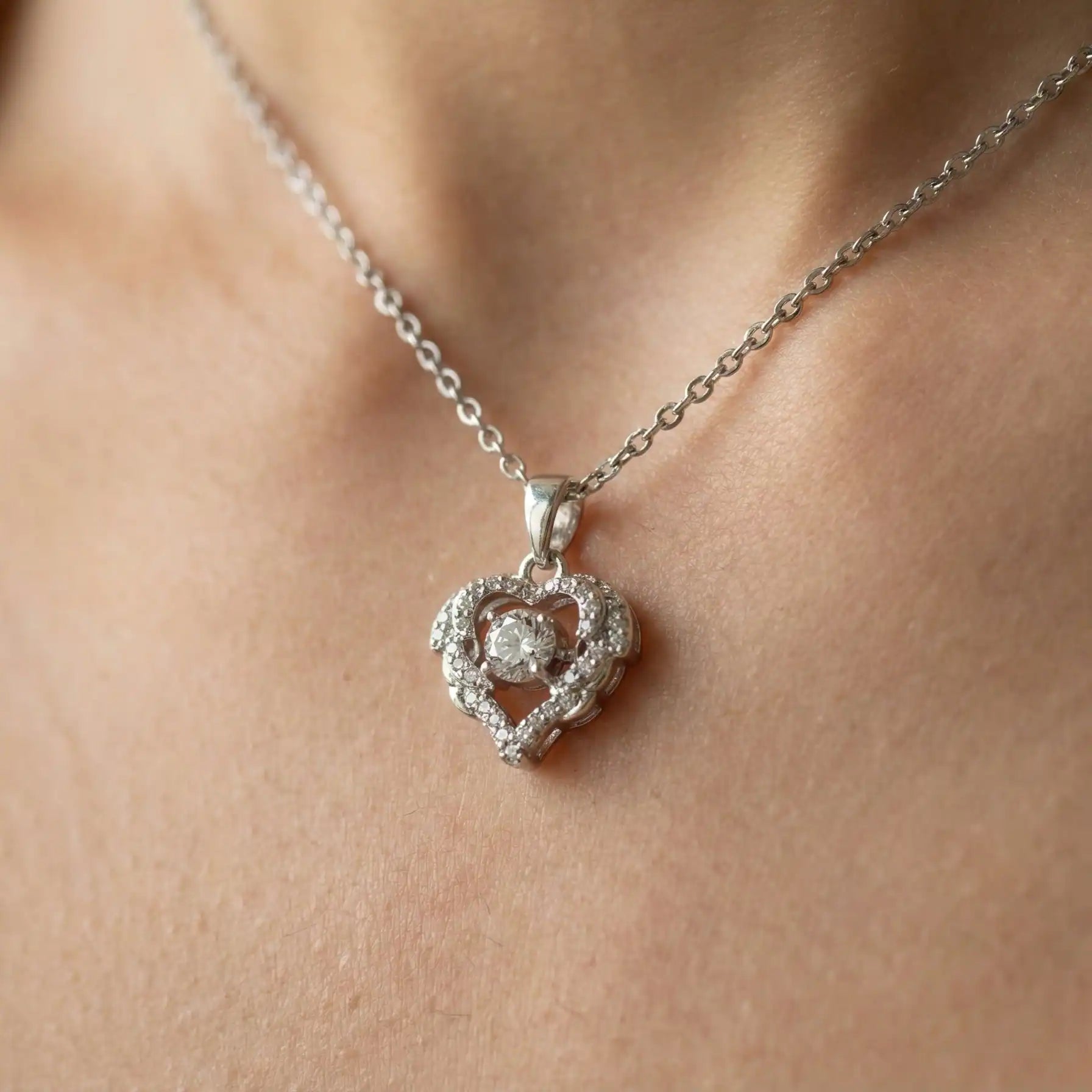 Minimalist Heart Pendant