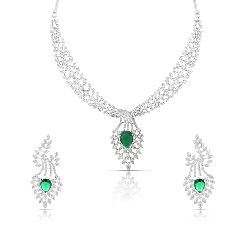 AD  Necklace Earrings