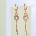 Geometric Circle Earrings