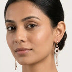 Linked Hoop Earrings
