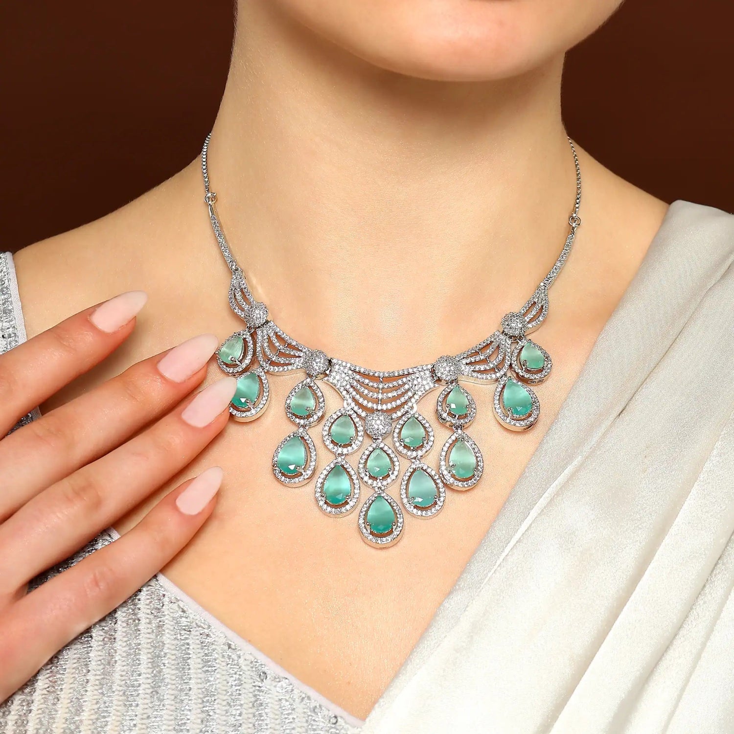 Mint Necklace Set