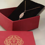Leafy Bloom Pendant Chain