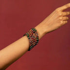 Multicolor Glass Bangle Set | Festive Glass Bangles for Women