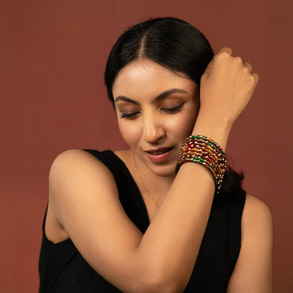 Festive Color Bangles