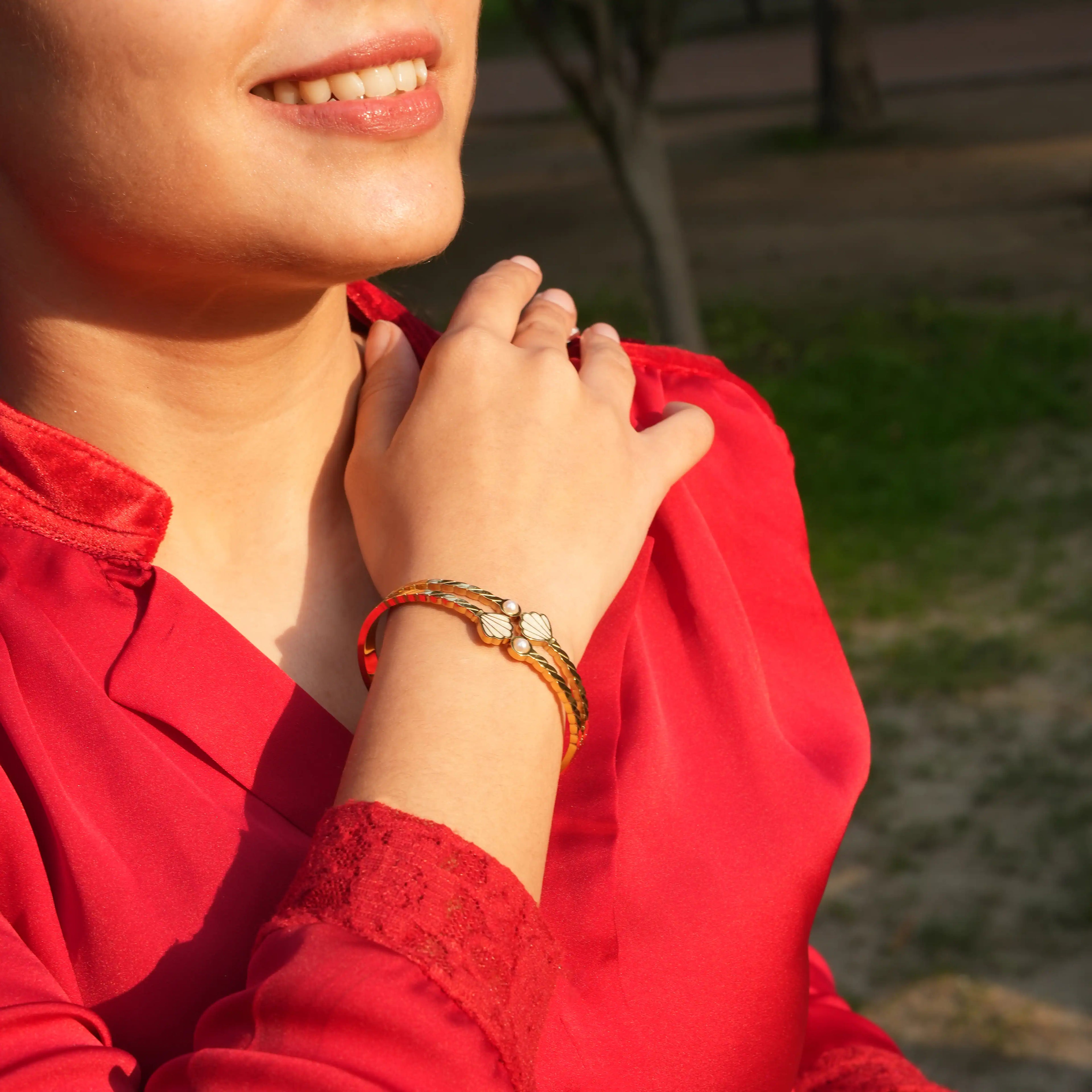 Ocean Inspired Pearl Band