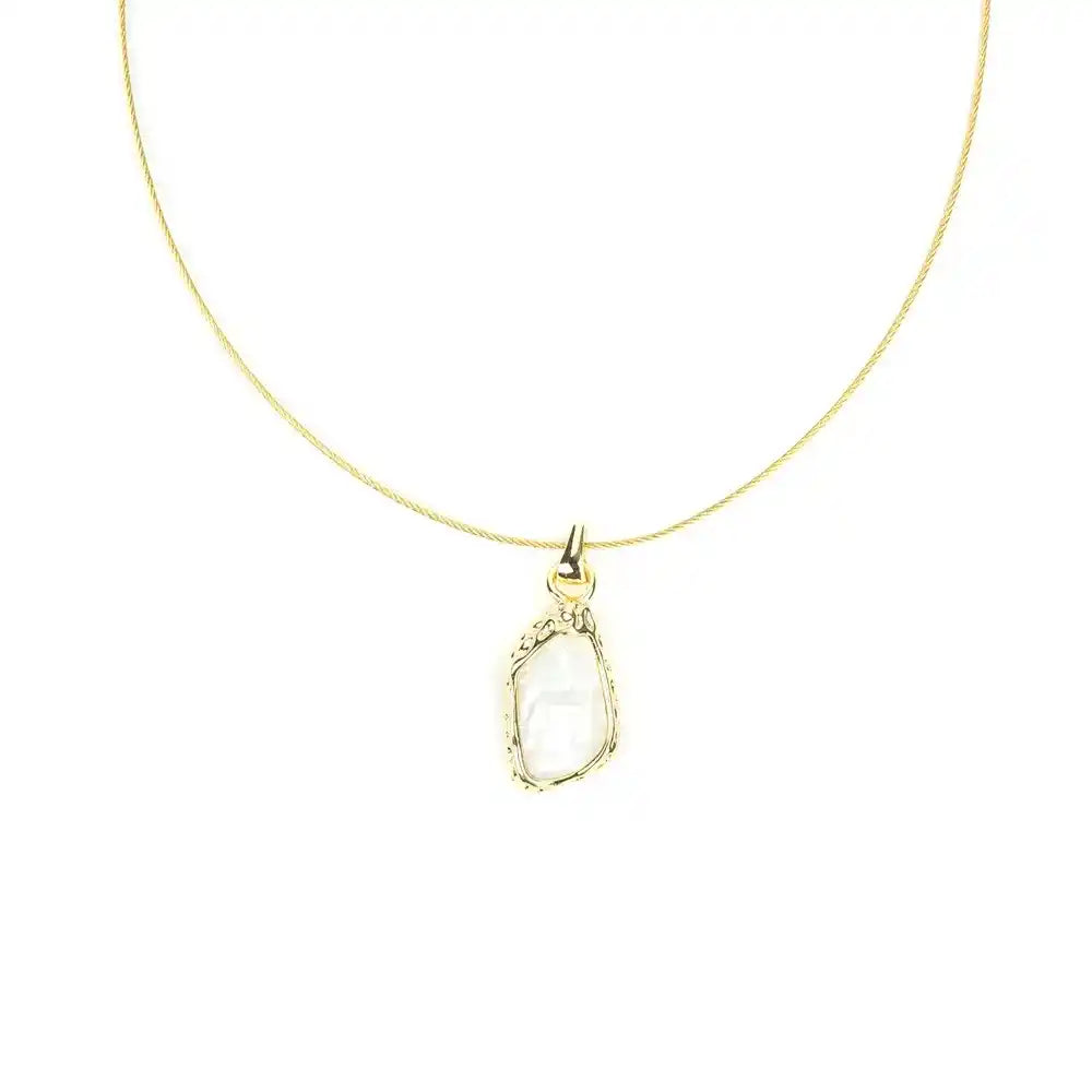 Organic Pearl Pendant