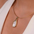 Organic Pearl Pendant