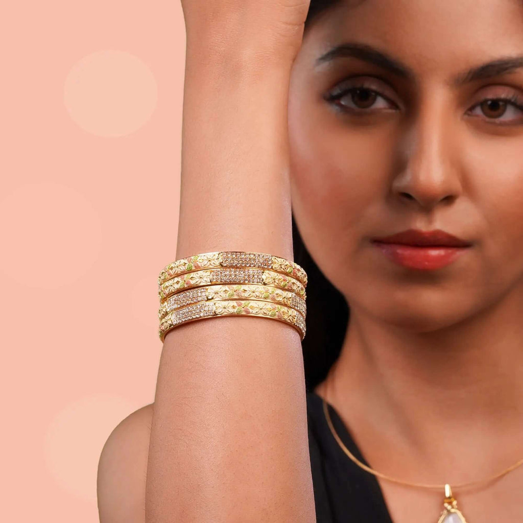 Elwgant Ornate Bangles