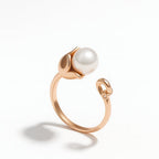Floral Pearl Ring