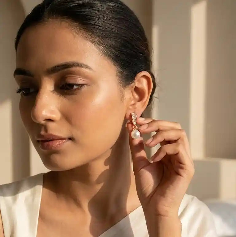 Elegant Pearl Studs