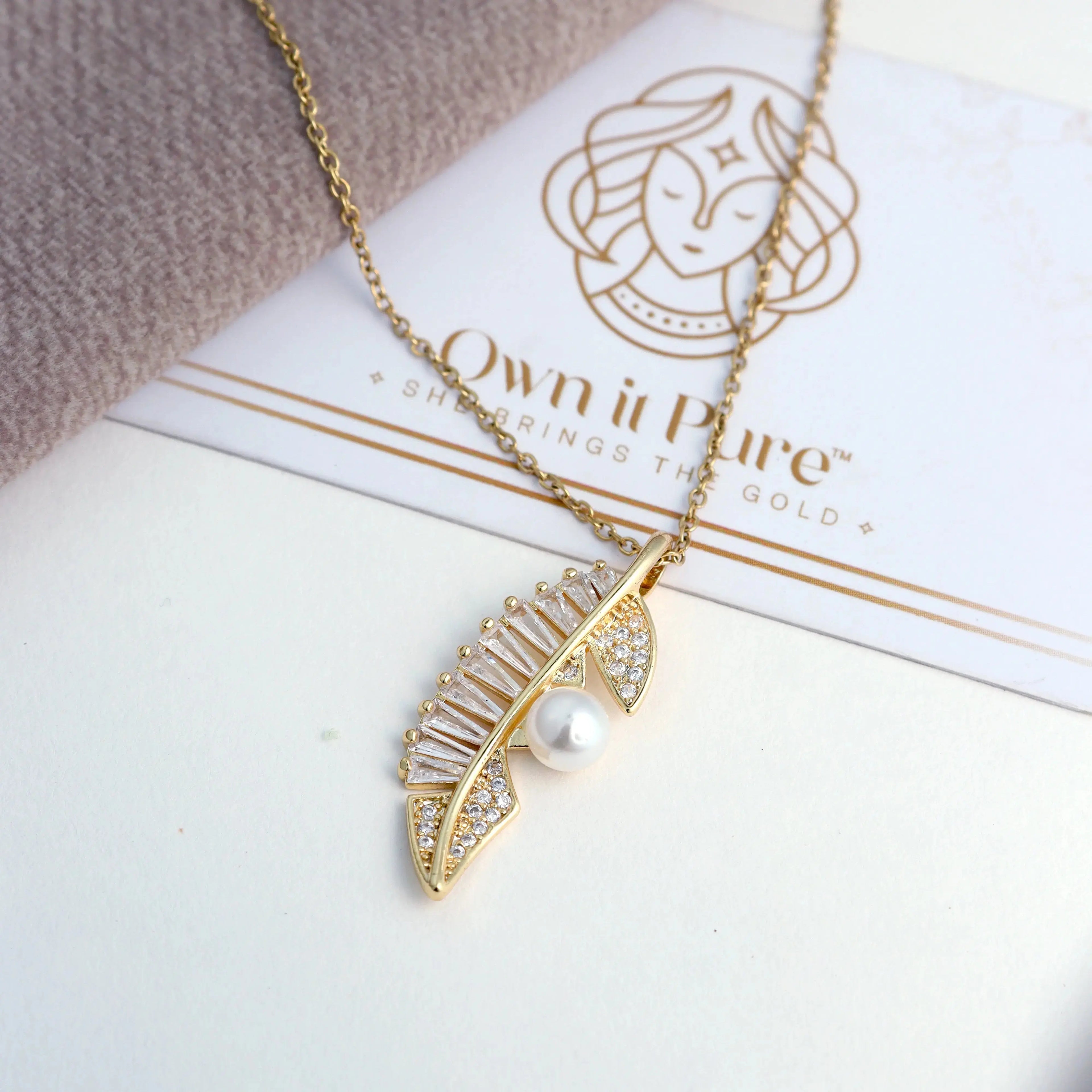 Delicate Pearl Charm