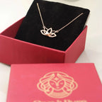 Pearl Lotus Pendant Chain