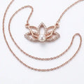 Elegant Lotus Pendant