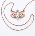 Elegant Lotus Pendant
