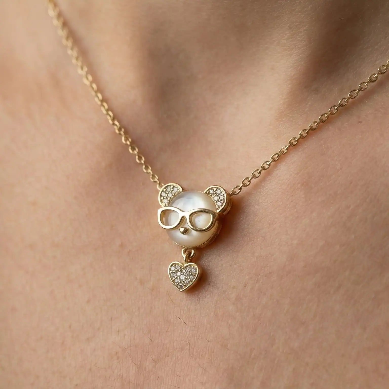Pearl Panda Pendant