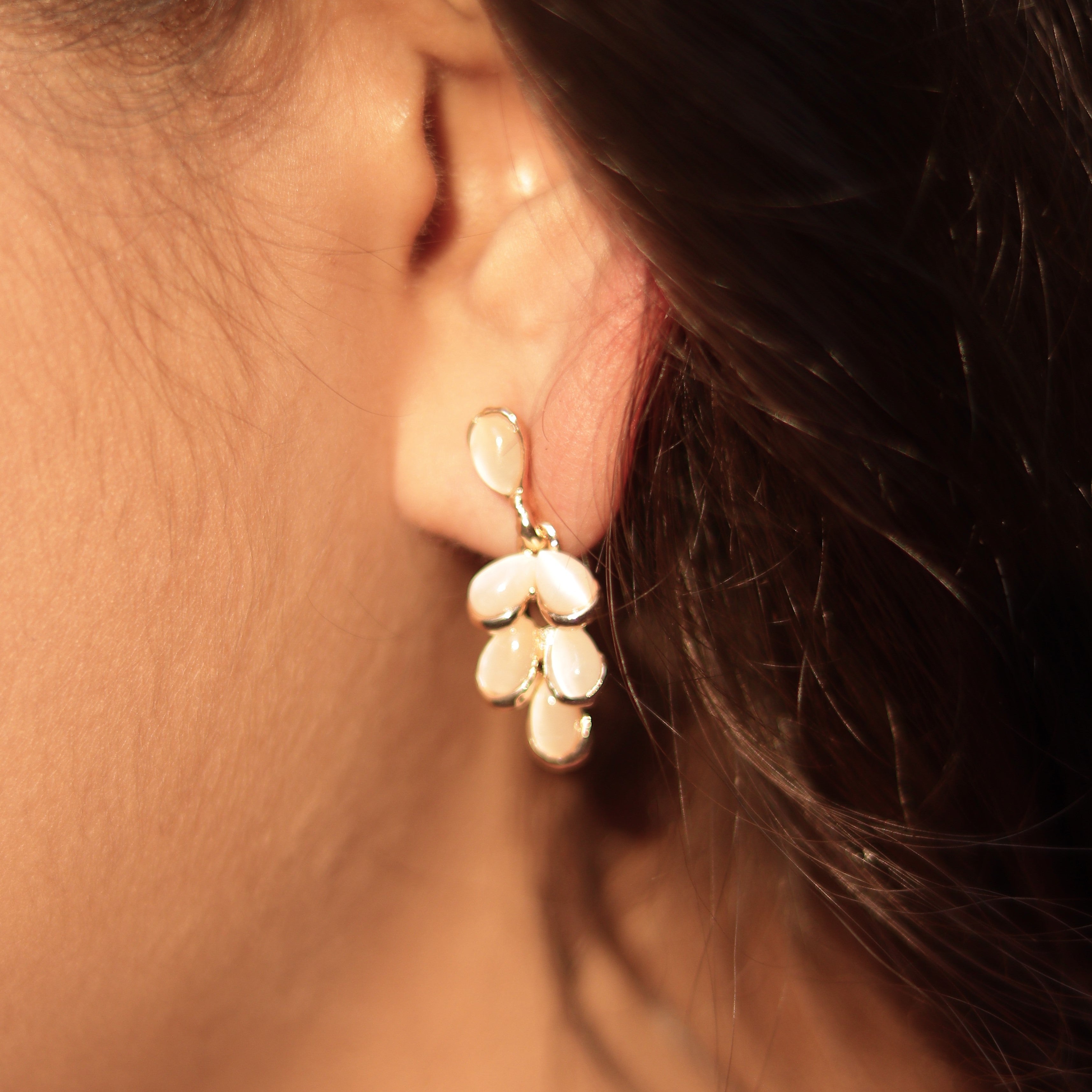 Floral Petal Earrings