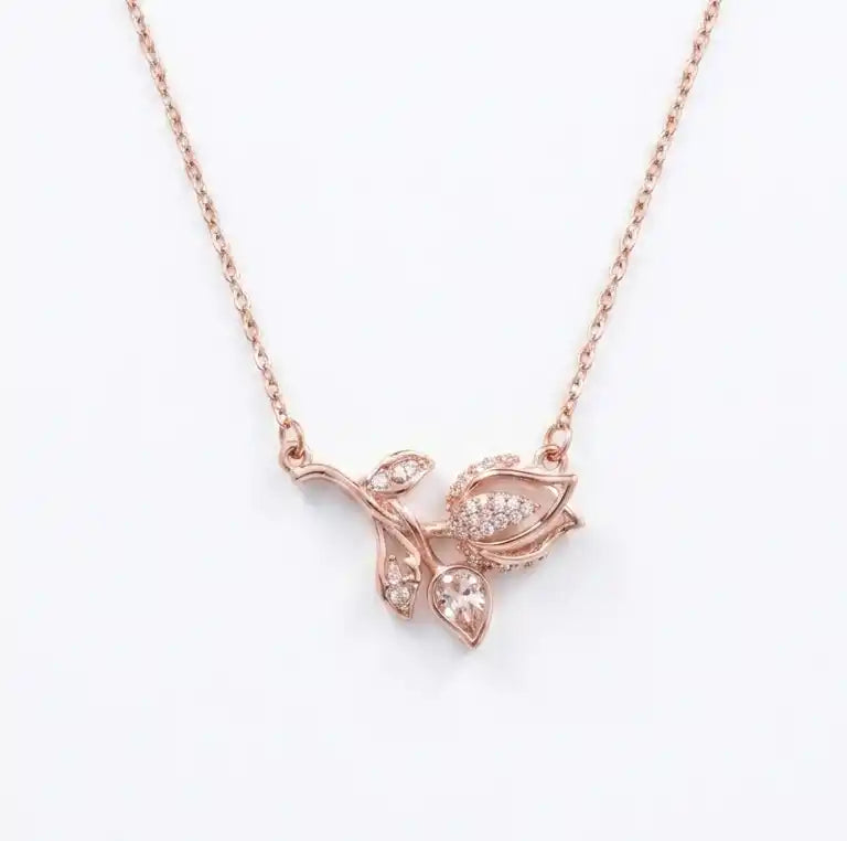 Foral Rose Necklace
