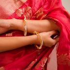 Shimmer Wave Bangles