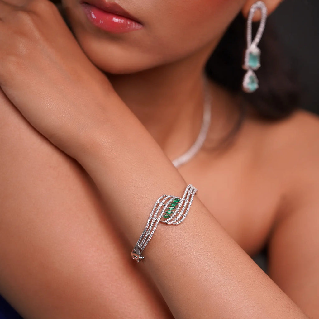 Crystal Charm Bracelet