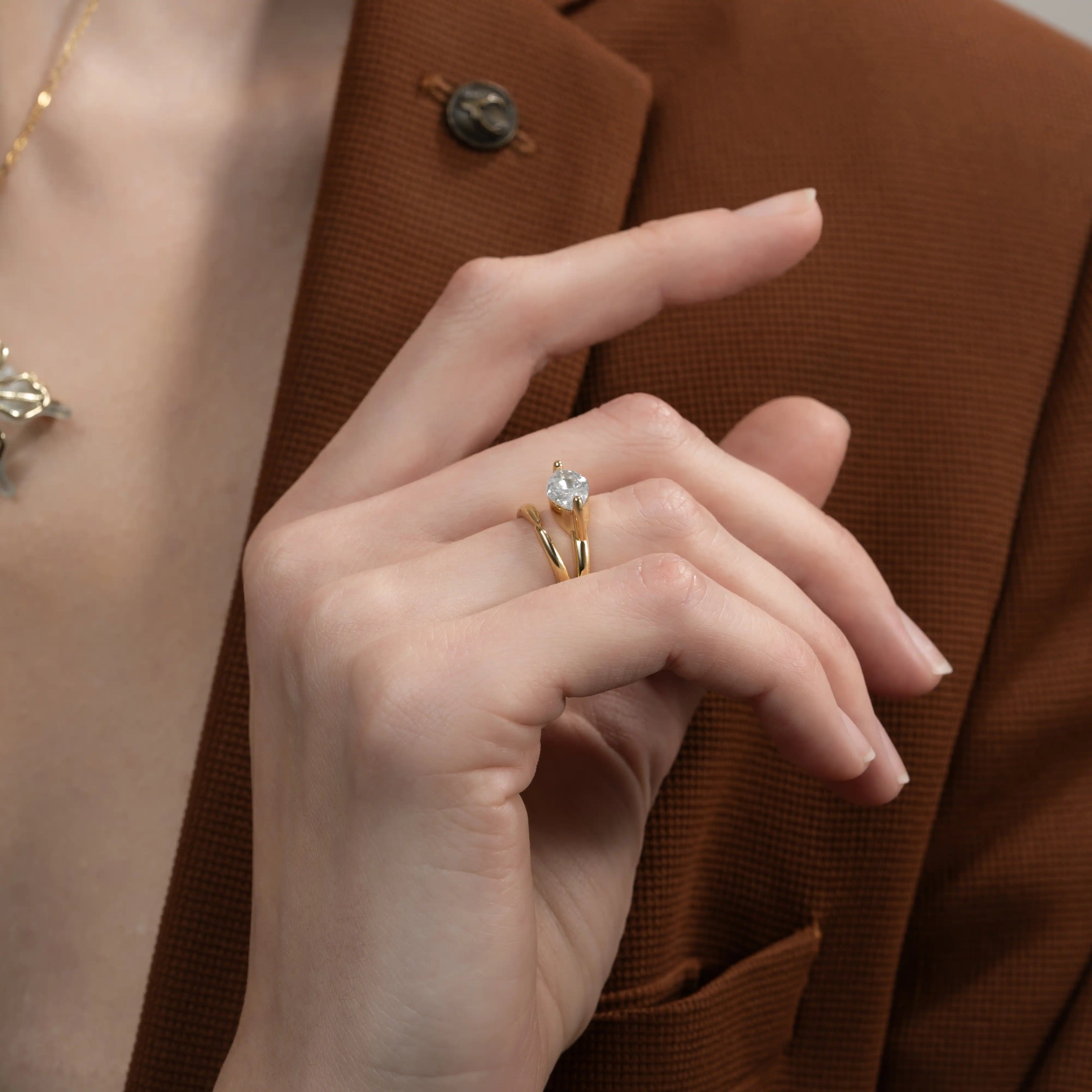 Elegant Solstice Ring