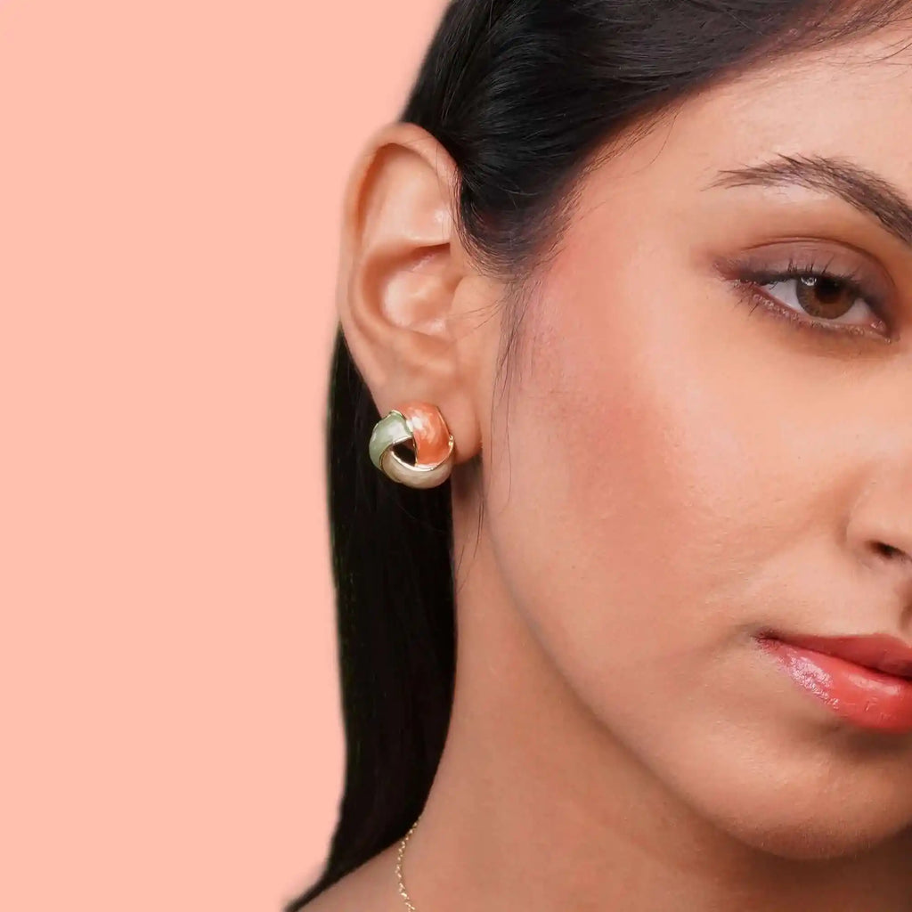 Swirling gold jewelry - Swirling Gold Set