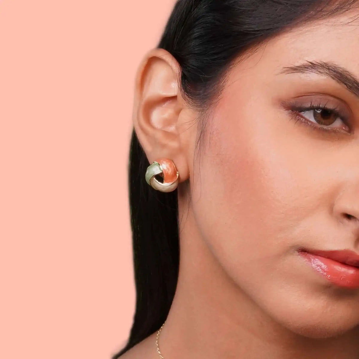 Swirling gold jewelry - Swirling Gold Set