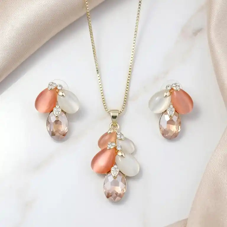Gold  Teardrop Set