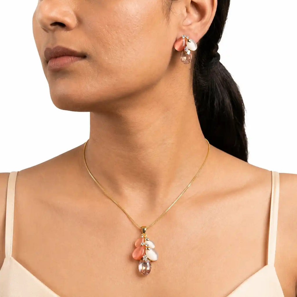 Teardrop Pendant Set