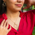 Trinity Orbit Pendant Set
