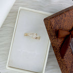 Modern Swirl Ring