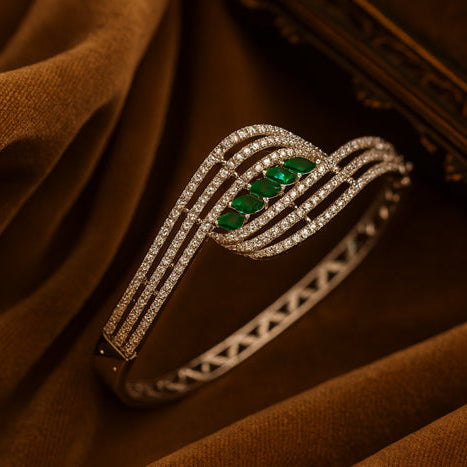 Silver Crystal Bracelet