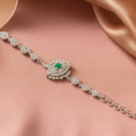 Emerald Bloom Bracelet