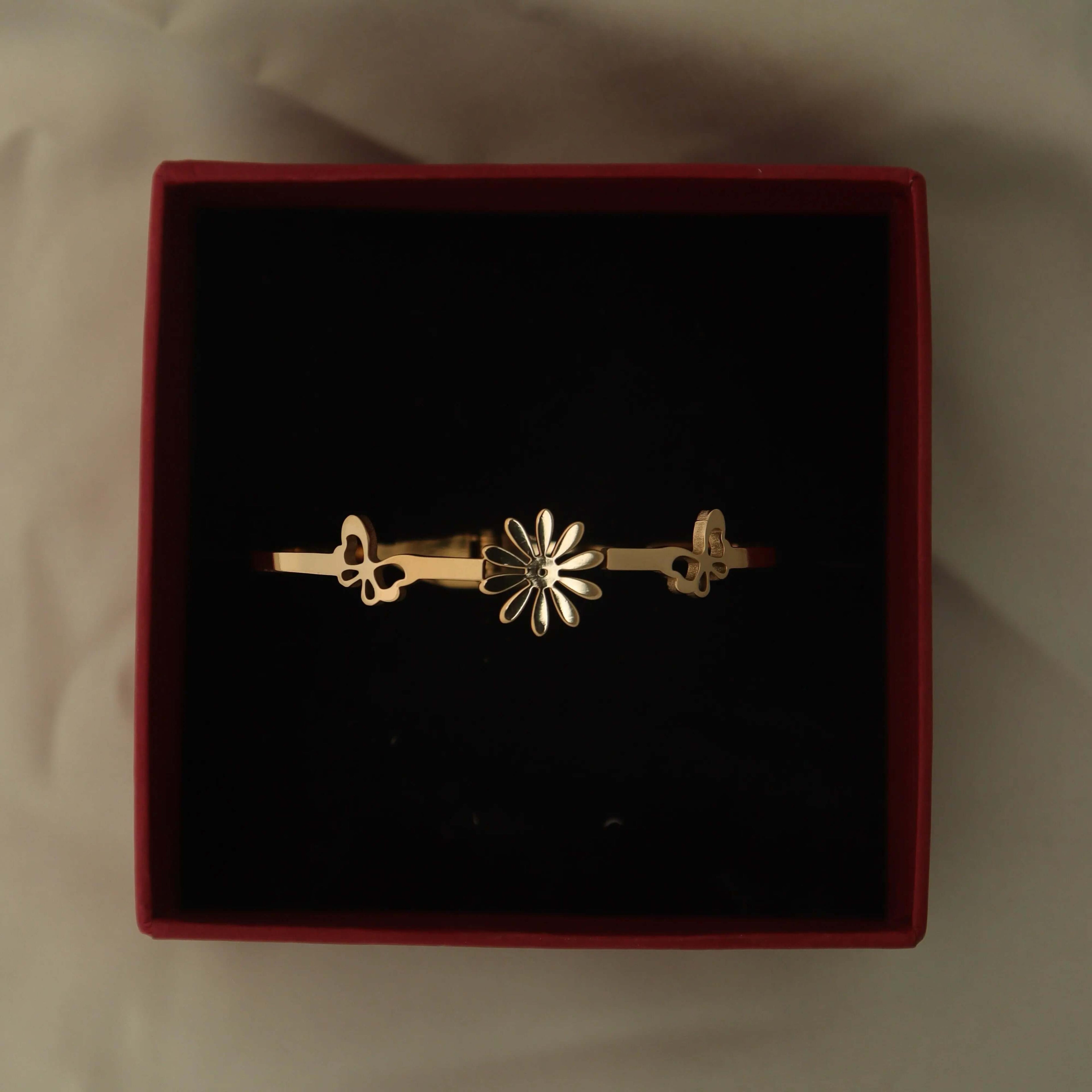 Floral Butterfly Bracelet - Own It Pure