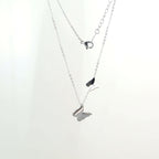 Silver Butterfly Pendant Chain - Own It Pure