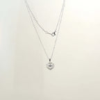 Silver Heart Chram Pendant Chain - Own It Pure