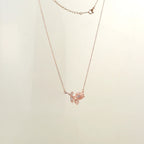 Rose Gold Rose Pendant Chain - Own It Pure