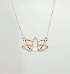 Pearl Lotus Pendant Chain - Own It Pure