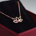 Pearl Lotus Pendant Chain - Own It Pure