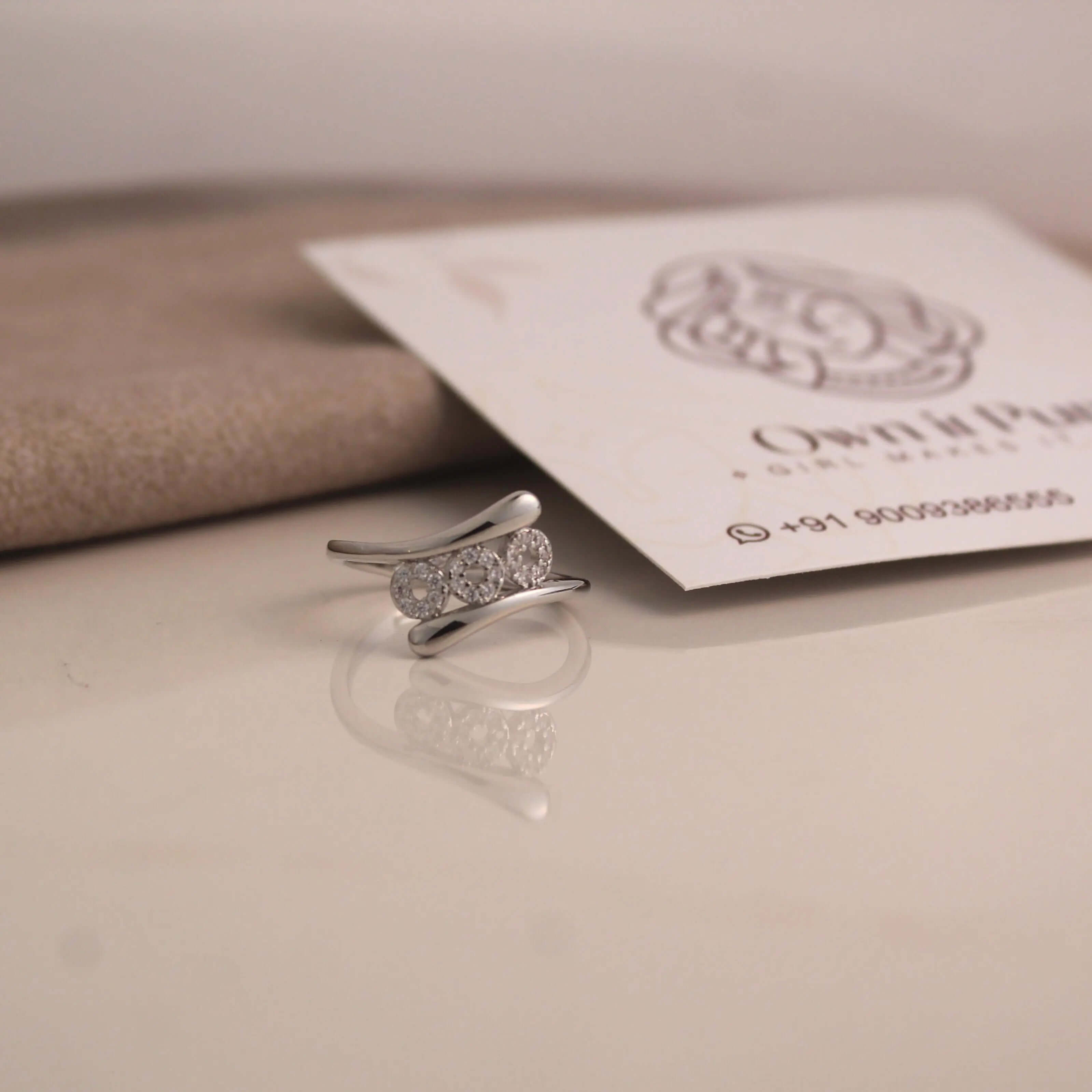 Silver Luxe Shine Ring - Own It Pure