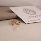 Classic Golden Leaf Ring - Own It Pure