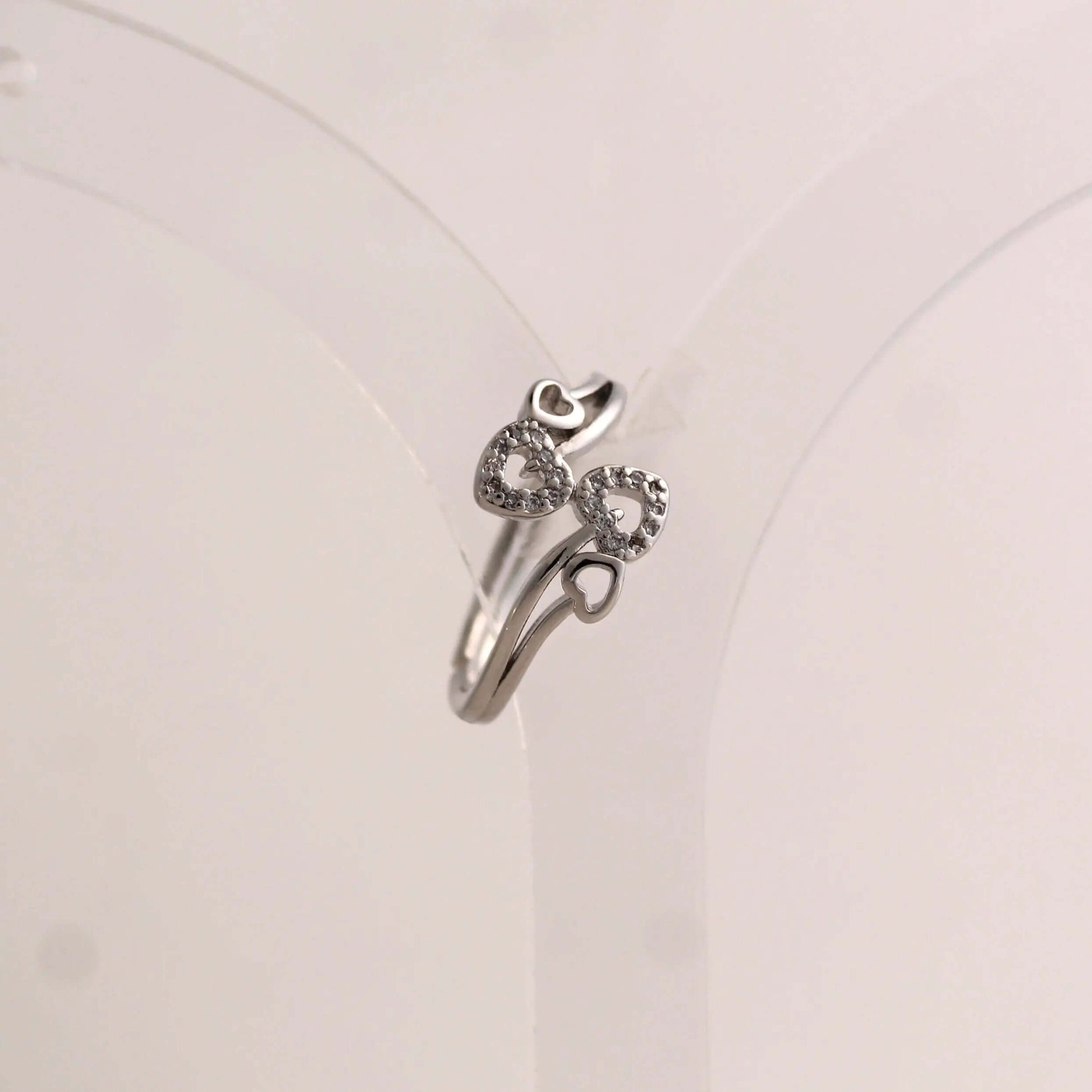 Love Linked Silver Ring - Own It Pure